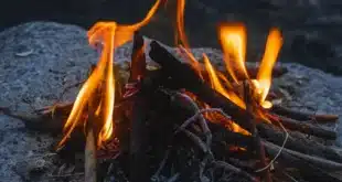 خلفية موبيل طبيعة شعلة نار